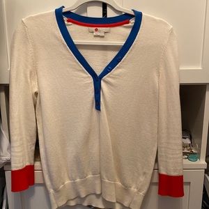 Boden v-neck button sweater 6